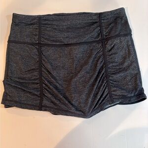 Athleta Dark Heather Gray Athletic Skort